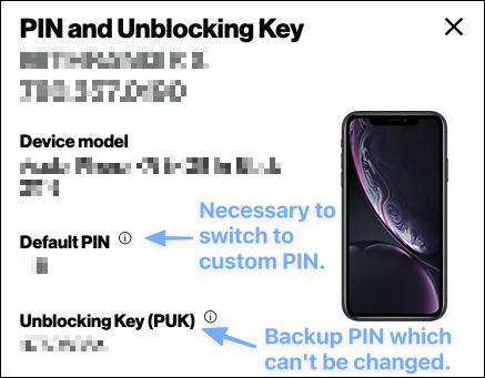 locate SIM PIN on carrier app | Find or Change SIM PIN on iPhone