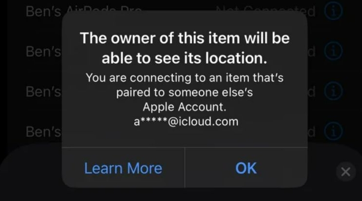 see Apple Watch location | Remove AirPods from Apple ID