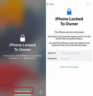 locked to owner interface | Bypass iPhone Locked to Owner
