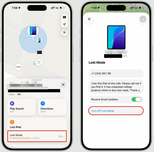 hit Stop Lost Mode | Can’t Turn Off Find My iPhone