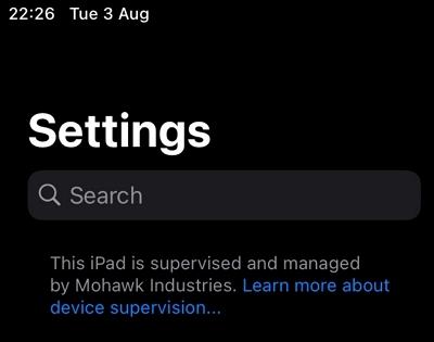 mdm message | how to unlock ipad without apple id
