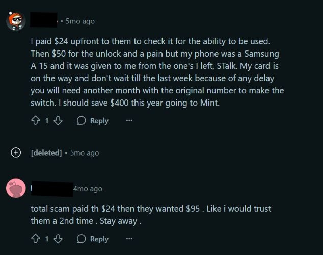 Reddit reviews | Mobile Unlocked Review