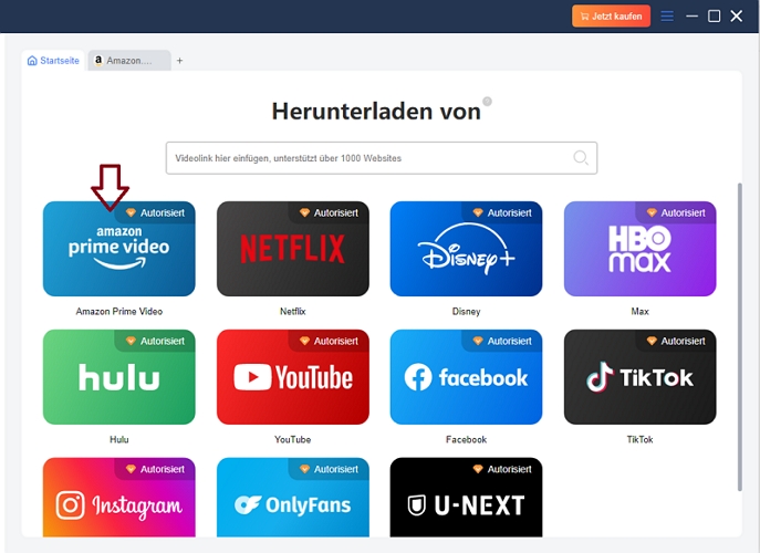 Wählen Sie Amazon. | So entfernen Sie die iPhone-Bildschirmzeit