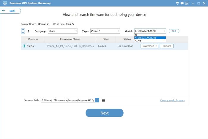 download firmware | Remove White Spot on iPhone Screen