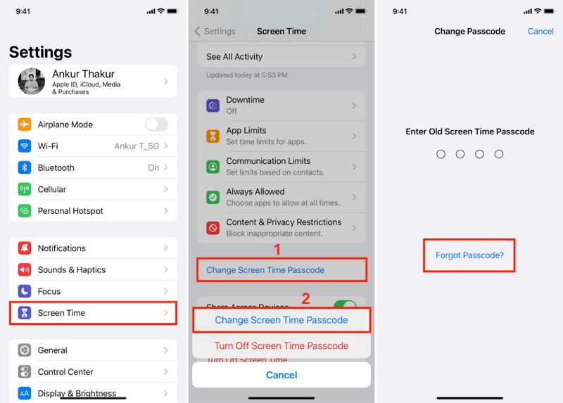 Forget Screen Time Passcode | bypass screen time passcode as children
