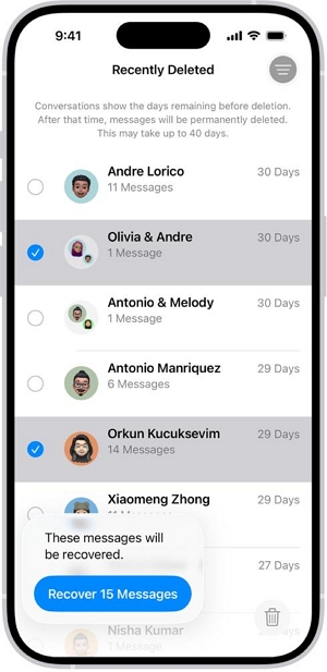 Recover Messages | retrieve deleted text messages iphone