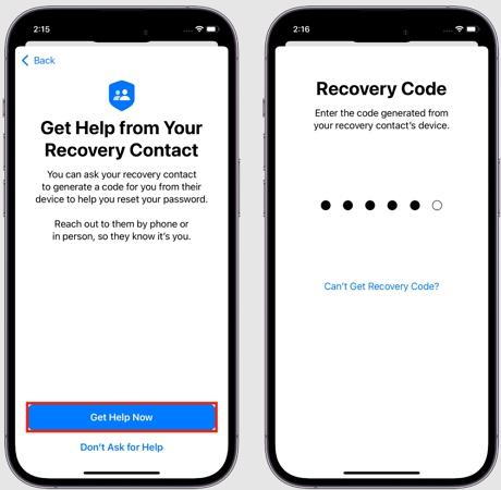 click Cannot use this number | Apple ID Locked for Security Reasons