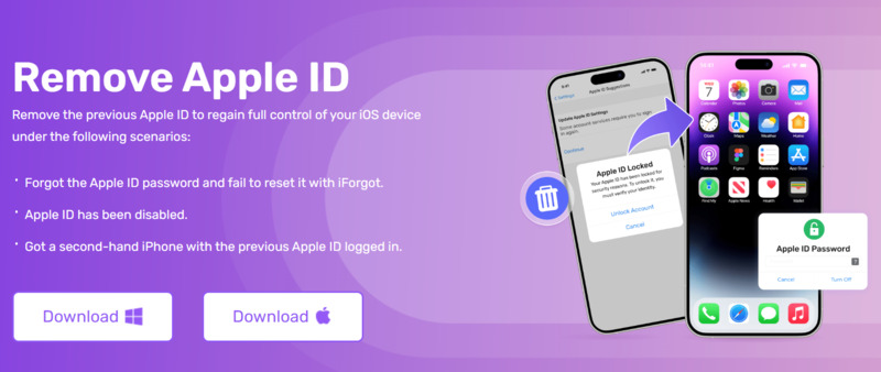 すべての設定をリセット | 以前の所有者の Apple ID を削除する