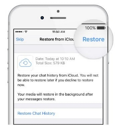 Restore Chat History | recover deleted whatsApp messages