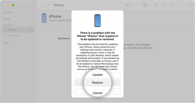リカバリモードでiPhoneを復元するiTunes | iPhoneのロック解除を何回試すか