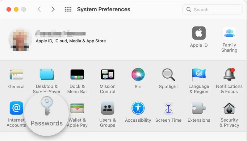 Mac キーチェーン経由で Apple ID パスワードを見つける | リセットせずに Apple ID パスワードを見つける