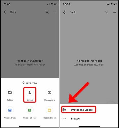select Photos and Videos | Recover Deleted Photos from iPhone