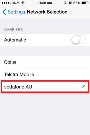 preferred carrier | how to change carrier on iphone