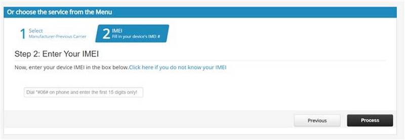 unlock from the device unlock section | switch verizon to att