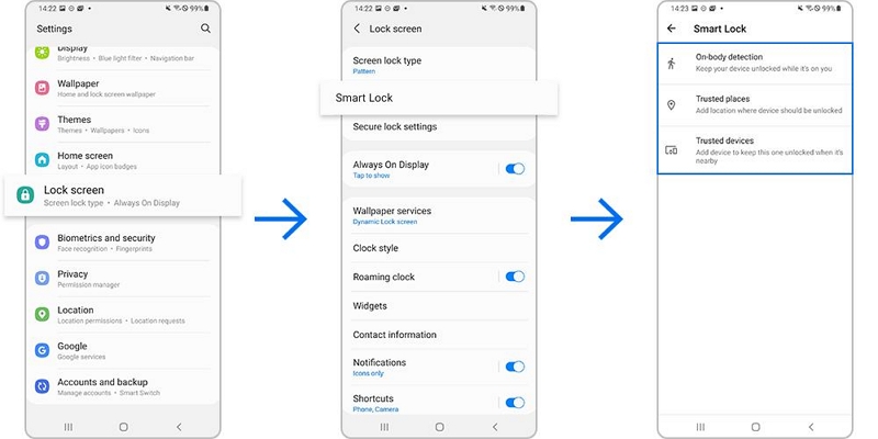 smart lock features | secure startup lg bypass