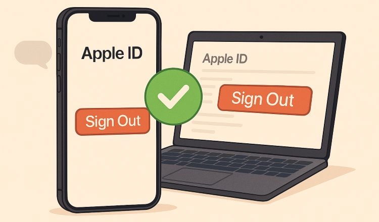 remove Apple ID from device | Sign Out of Apple ID