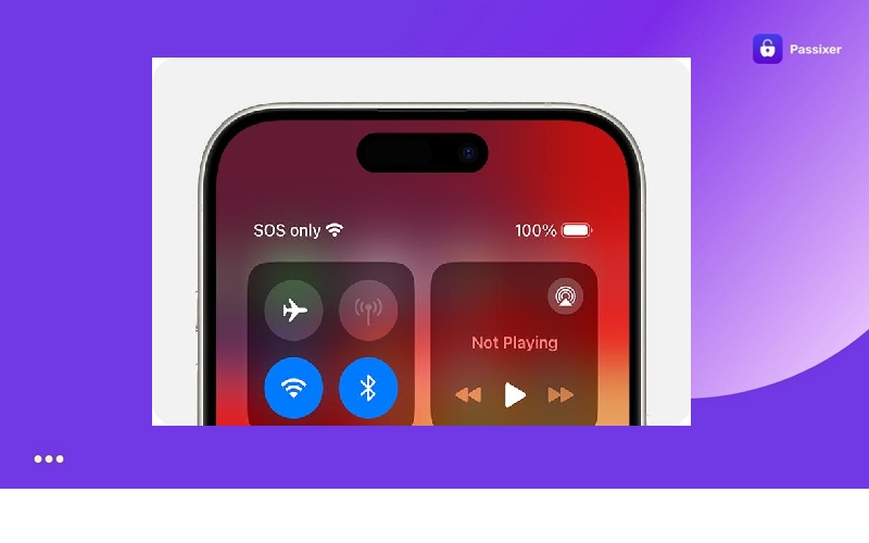 locked due to SOS mode | iphone unavailable