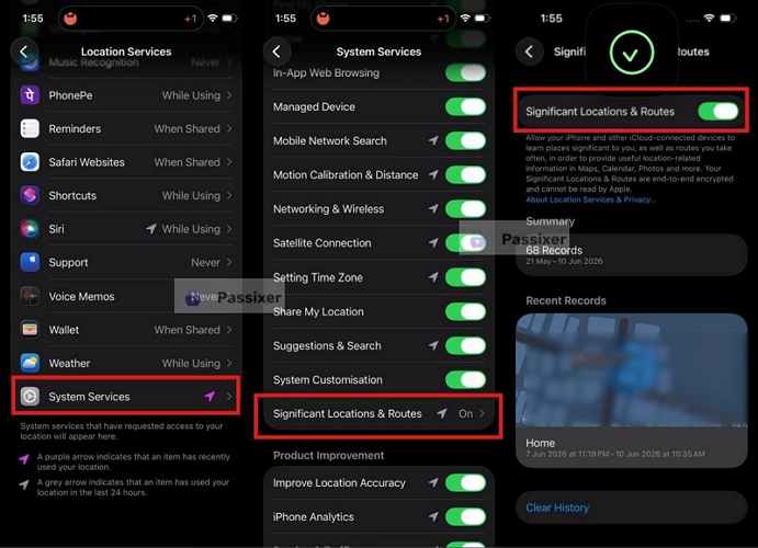 enable Significant Locations | Stolen Device Protection Won't Turn Off