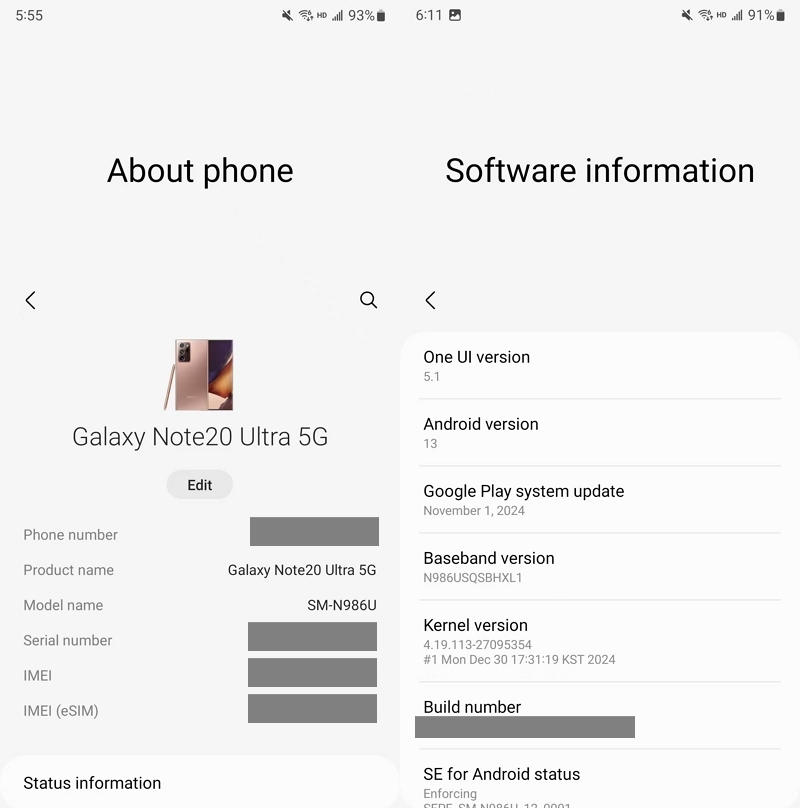 test android device for unlocking android