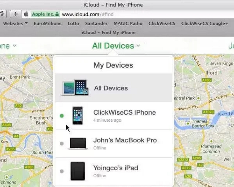 iCloudでiPhoneを消去|iPhoneのパスコードを回避する