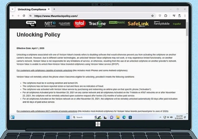 tfwunlockpolicy | unlock tracfone iphone