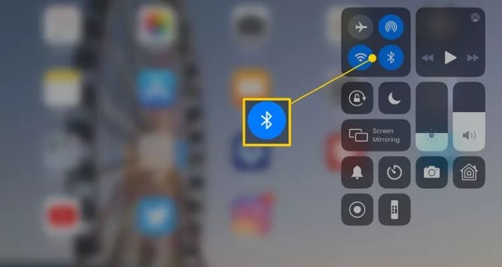 toggle Bluetooth off | iPad Stuck in Headphone Mode