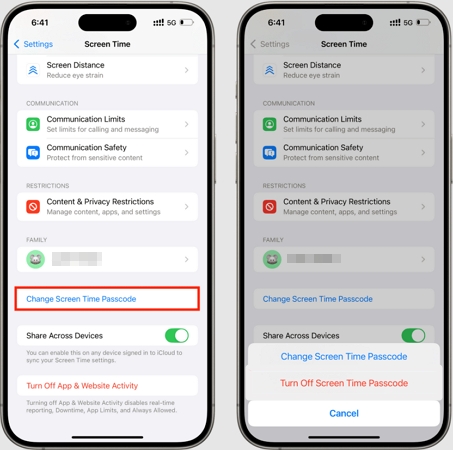 turn off Screen Time Passcode | Sign Out Is Not Available Due to Restrictions