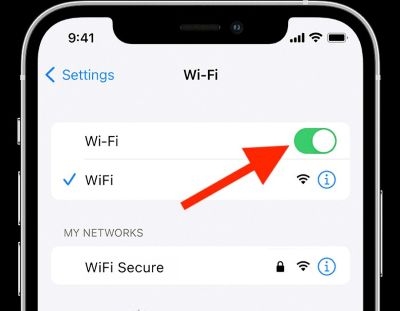 working network | Unable to Check for Update iPhone