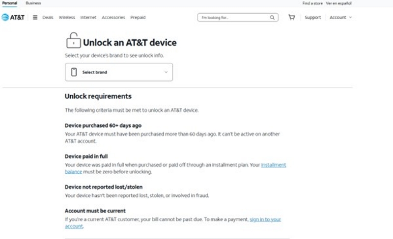 AT&T Unlock Portal | how to unlock country lock in iphone 