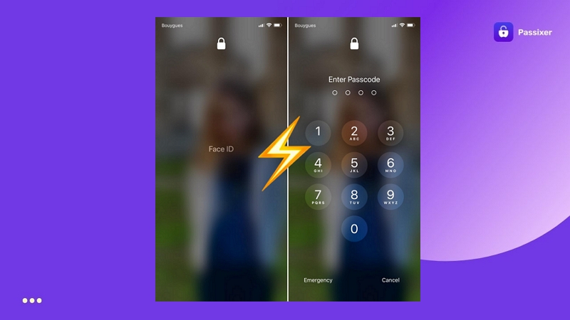 type in digits | Unlock iPhone