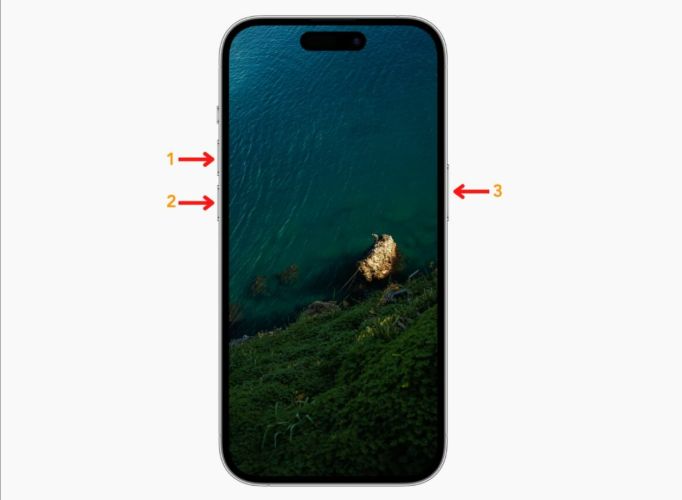 force restart iPhone | Face ID Not Available Try Setting Up Later
