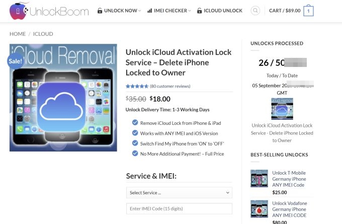 iCloud unlock | UnlockBoom