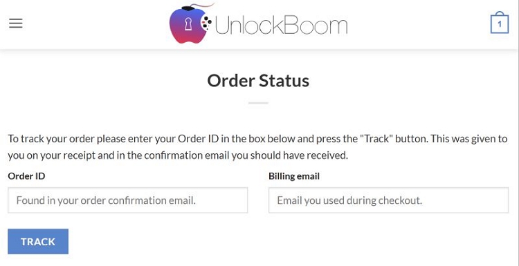 track progress | UnlockBoom
