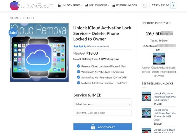 click Add to Cart | UnlockBoom