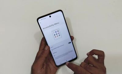 Turn Off Accessibility Menu step 3 | Bypass Motorola FRP without Computer