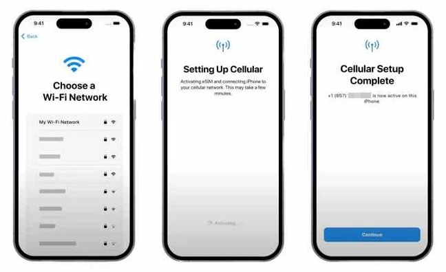 added eSIM plan | Use iPhone Without SIM Card