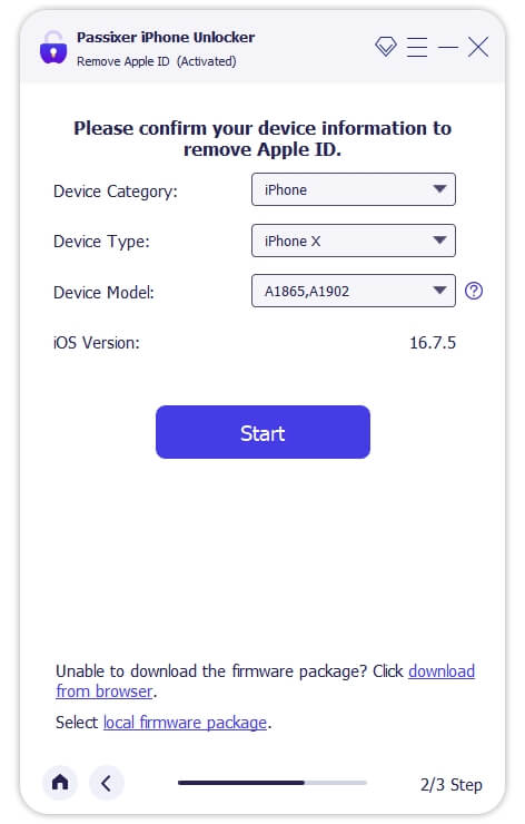 Passixer iPhone Unlocker 4 | Apple ID Not Active