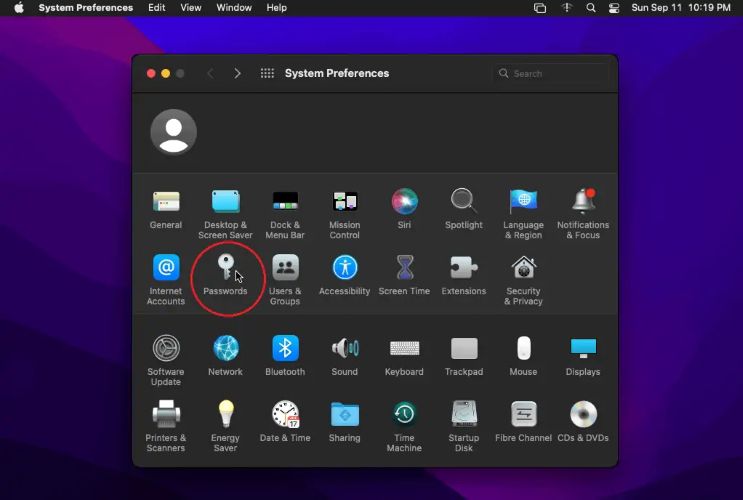 choose System Settings | Find Your Apple ID Password Without Resetting It