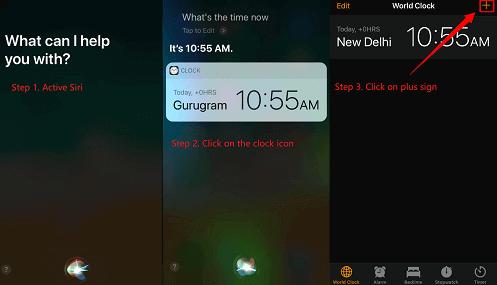 add a new clock | Bypass Disabled iPhone Without Computer