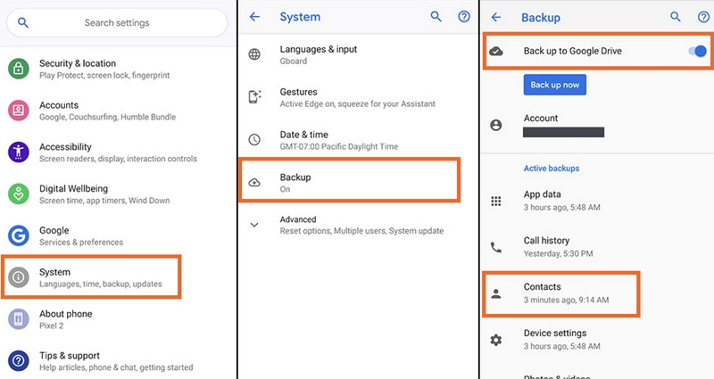 back up to google account | pangu frp bypass