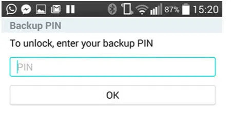 back pin | universal unlock pattern for android