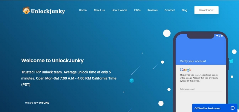 Unlock Junky | frp bypass tools