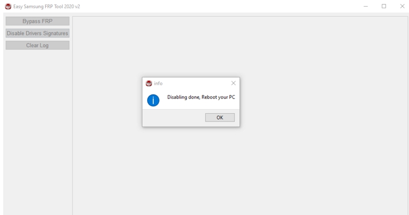 bypass frp with samsung frp tool