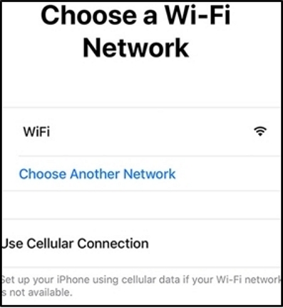pick a Wi-Fi network | Bypass Remote Management on iPhone