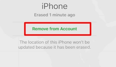 tap remove from account | Bypass Apple ID Password on iPhone/iPad