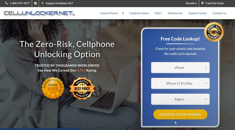 click Unlock Your Phone | CellUnlocker Net Review