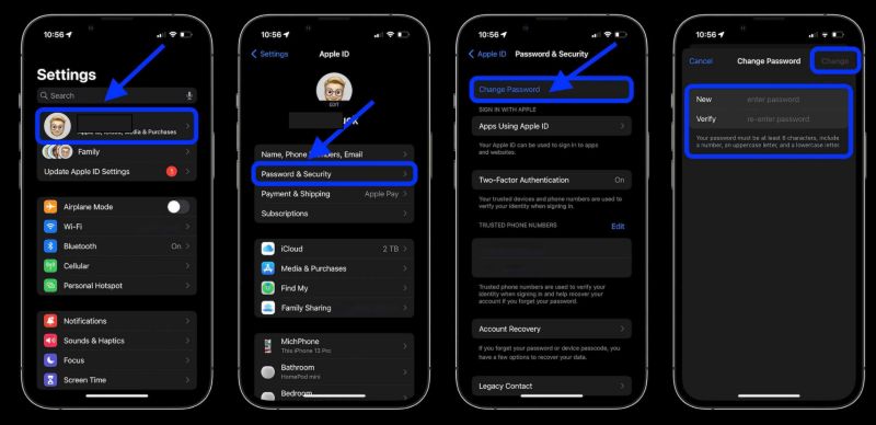 reset Apple ID password | Change Screen Time Passcode