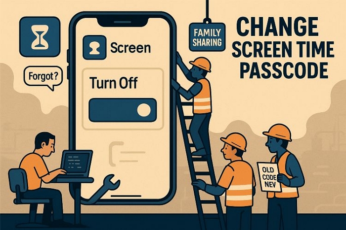 how to guide | Change Screen Time Passcode
