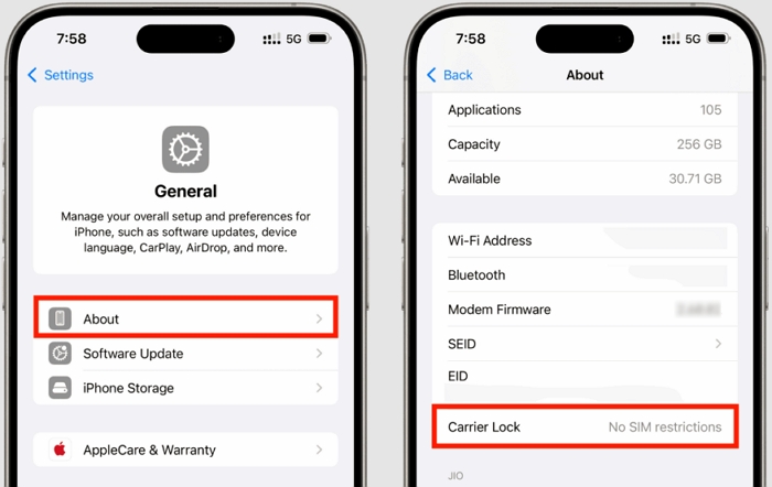 locked iPhone | Fix No SIM iPhone