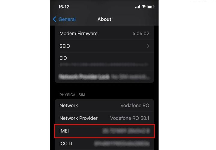 IMEI label | Check If iPhone Is Unlocked Without SIM Card